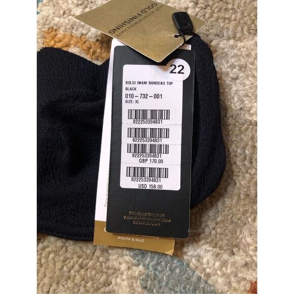 VIX Firenze Imani Laser Cut Bandeau Underwire Bikini Top - Picture 15 of 15